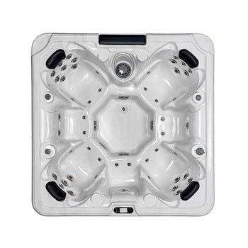 Aquascape Connecticut  7 Seater Jacuzzi (Size:2200*2200*940mm) - poolandspa.ph