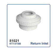 M Aquascape White Fittings Return Inlet - poolandspa.ph