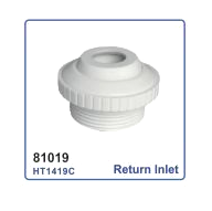 M Aquascape White Fittings Return Inlet - poolandspa.ph