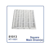 M Aquascape White Fittings Main Drain - poolandspa.ph