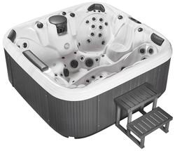 Aquascape Mississippi 5 Seater Jacuzzi (Size:2130x2130x880mm) - poolandspa.ph