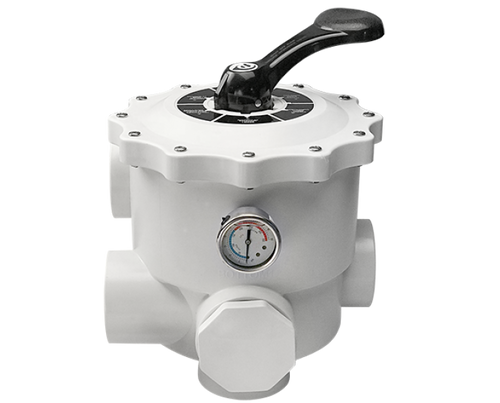 Emaux MPV Top Mount Multiport Valve (WHITE) - poolandspa.ph