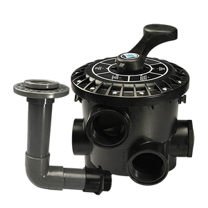 Emaux MPV Side Mount Multiport Valve (BLACK) - poolandspa.ph