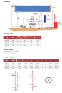 Emaux HE Series Heat Exchanger - poolandspa.ph