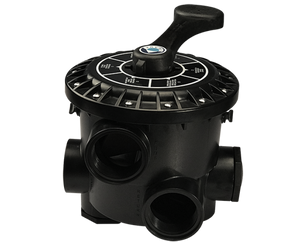 Emaux MPV Side Mount Multiport Valve (BLACK) - poolandspa.ph
