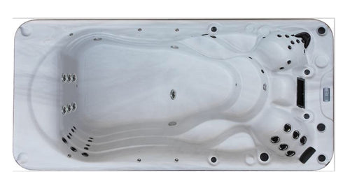 Aquascape Louisiana 3 Seater Swim Spa (Size:4560*2240*1400MM) - poolandspa.ph