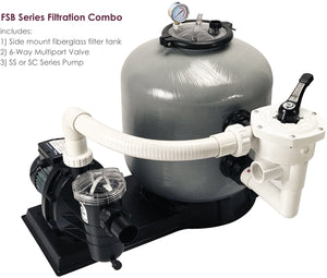 Emaux FSB Series Filter System Combo - poolandspa.ph
