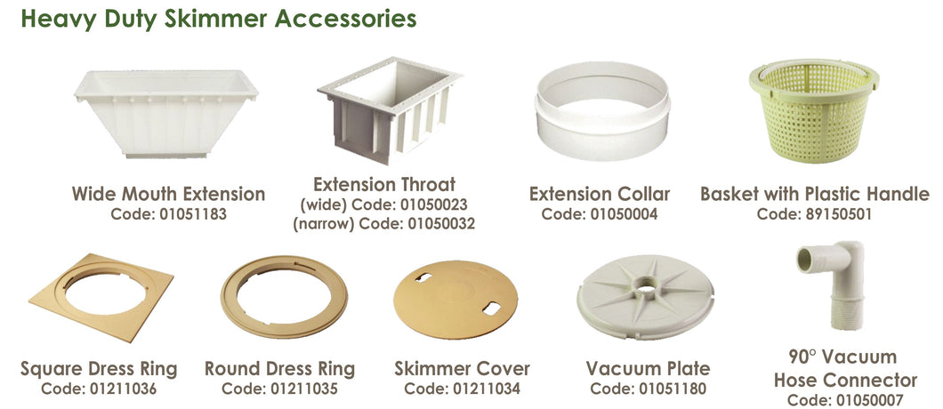 Emaux Heavy Duty Skimmer Accessories - poolandspa.ph