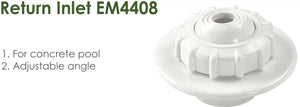 Emaux Inlet Fittings - Return Inlet for Concrete Pool EM4408 - poolandspa.ph