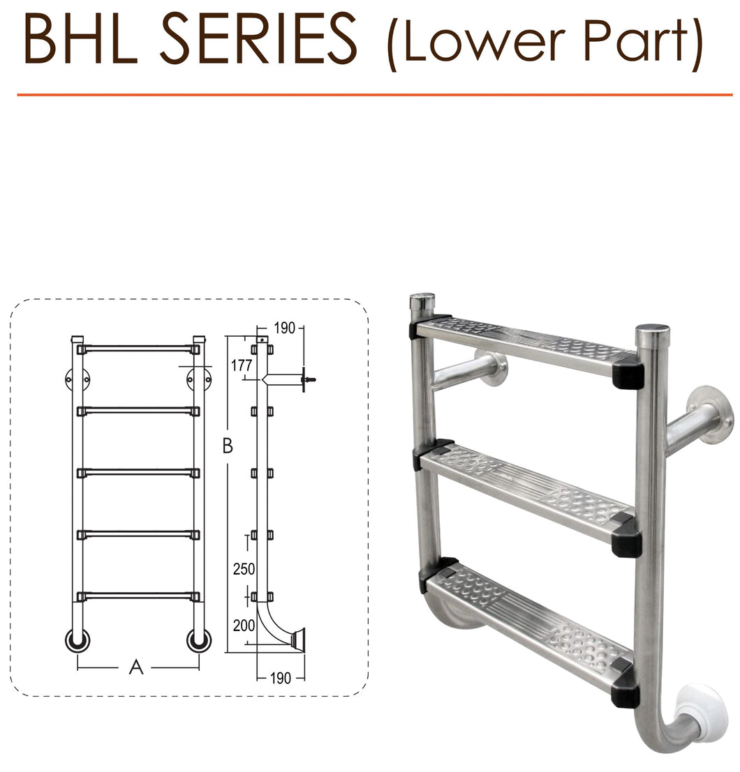 EMAUX BHL SERIES LADDER - poolandspa.ph