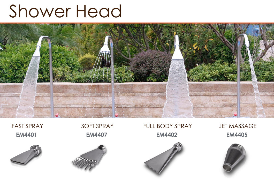 Emaux Shower Heads - poolandspa.ph