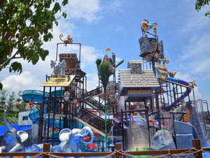 Giant Aqua Tower Pirate Theme - poolandspa.ph