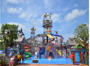 Giant Aqua Tower Pirate Theme - poolandspa.ph