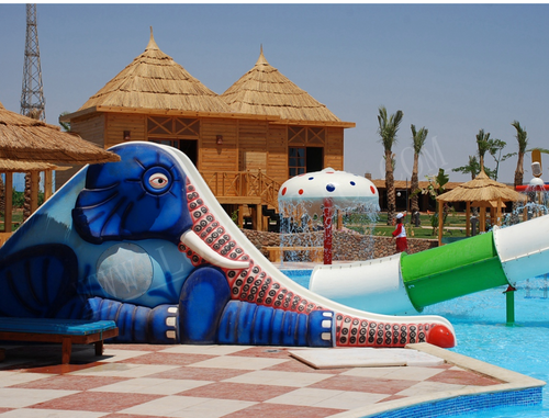 Aqua Play Elephant Slide - poolandspa.ph