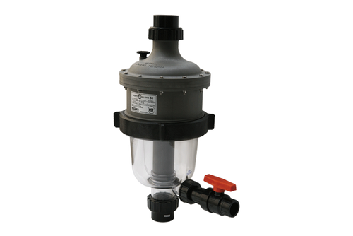 WATERCO MultiCyclone MC 16 centrifugal filter - 3.5 Bar Water saving pre-filter - c/w 25mm valve - poolandspa.ph