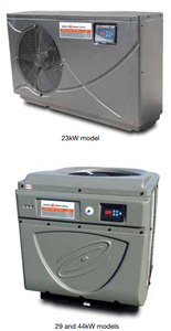 WATERCO ELECTROHEAT ULTRA HEAT PUMPS - c/w Digital controls & Titanium Heat Exchangers - R410a - poolandspa.ph