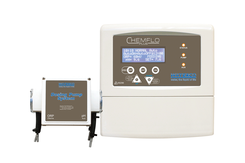 WATERCO CHEMFLO PLUS- CHEMICAL DOSING PUMP - poolandspa.ph