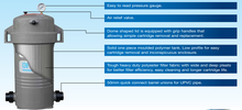 Load image into Gallery viewer, WATERCO OPAL XL CARTRIDGE FILTER -  3.5 Bar pressure rating - poolandspa.ph