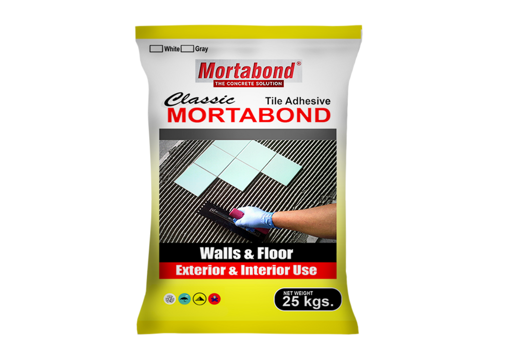 MortaBond Classic Tile Adhesive - poolandspa.ph