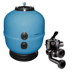 ASTRALPOOL RESIDENTIAL LAMINATED ICE SAND FILTERS - SIDE MOUNTED - WITH MULTIPORT VALVE