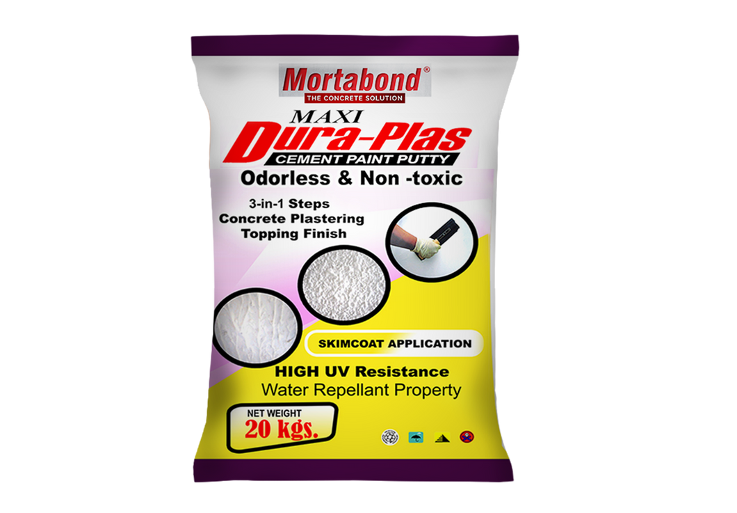 Mortabond Dura-Plas (Maxi) Cement Paint Putty - poolandspa.ph