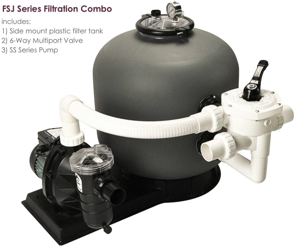 Emaux FSJ Series Filter System Combo