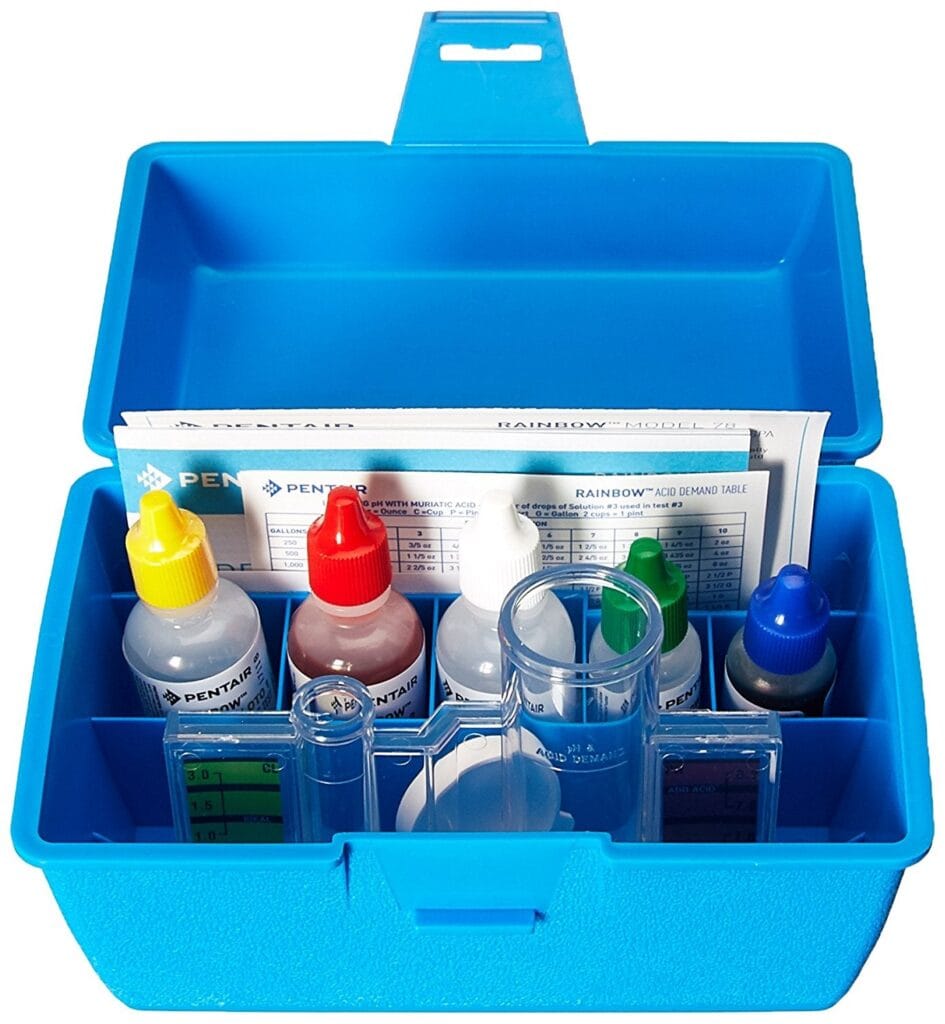 Pentair 78HR All in One 4 Way pH and Chlorine Test Kit