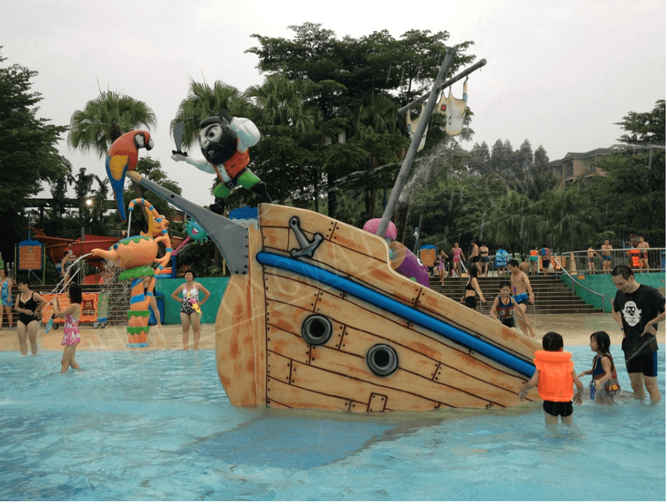 Aqua Play Pirate Ship Slide